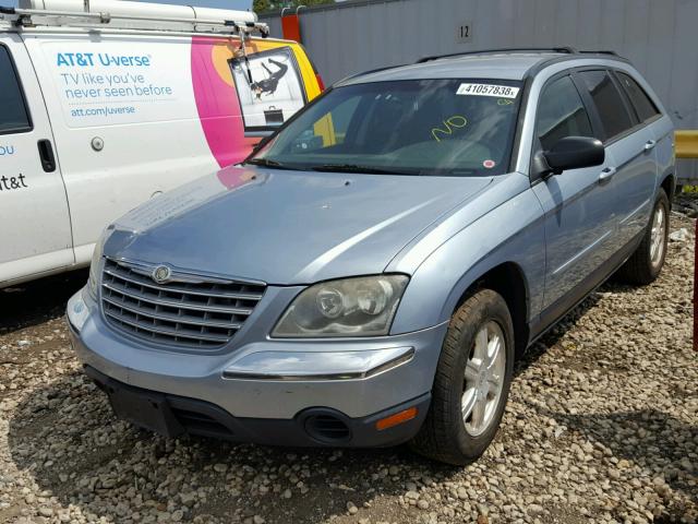 2C4GM68475R503132 - 2005 CHRYSLER PACIFICA T BLUE photo 2