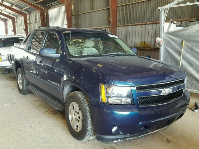 3GNEC12J27G106603 - 2007 CHEVROLET AVALANCHE BLUE photo 1