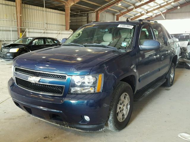 3GNEC12J27G106603 - 2007 CHEVROLET AVALANCHE BLUE photo 2