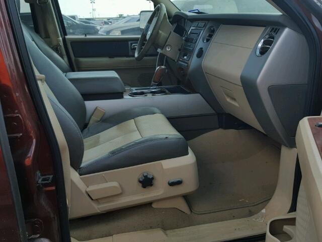 1FMFU17547LA54413 - 2007 FORD EXPEDITION BROWN photo 5