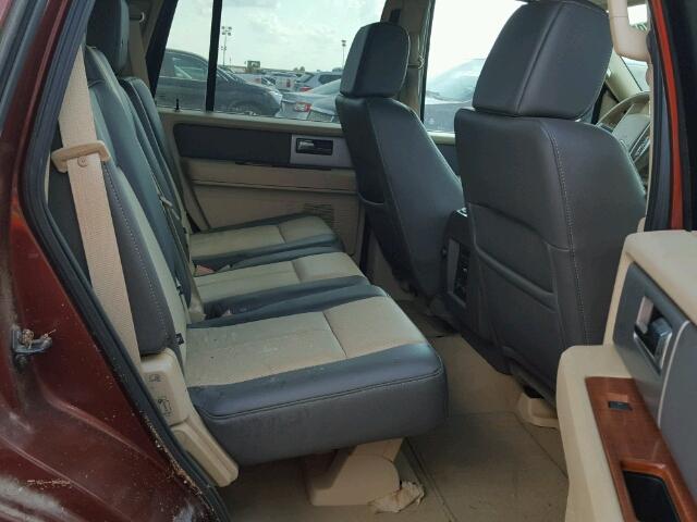 1FMFU17547LA54413 - 2007 FORD EXPEDITION BROWN photo 6