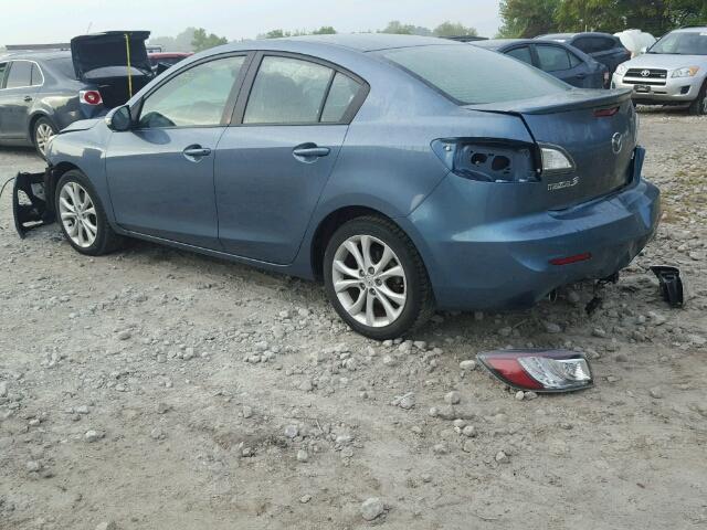 JM1BL1S5XA1108796 - 2010 MAZDA 3 S BLUE photo 3