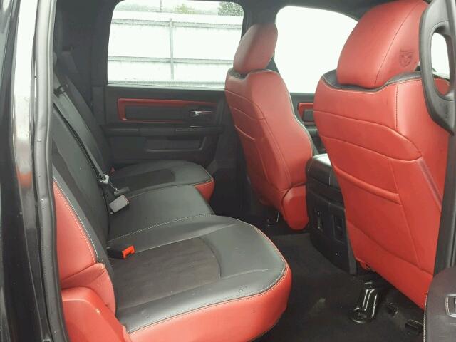 1C6RR7YT2GS386723 - 2016 RAM 1500 REBEL შავი ფოტო 6