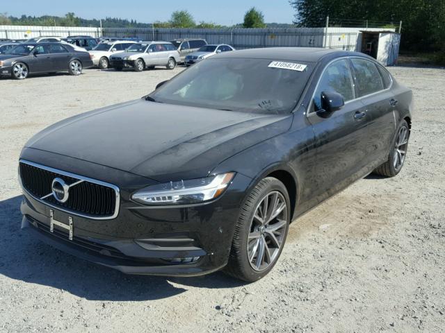 LVY982MKXJP037081 - 2018 VOLVO S90 T5 BLACK photo 2