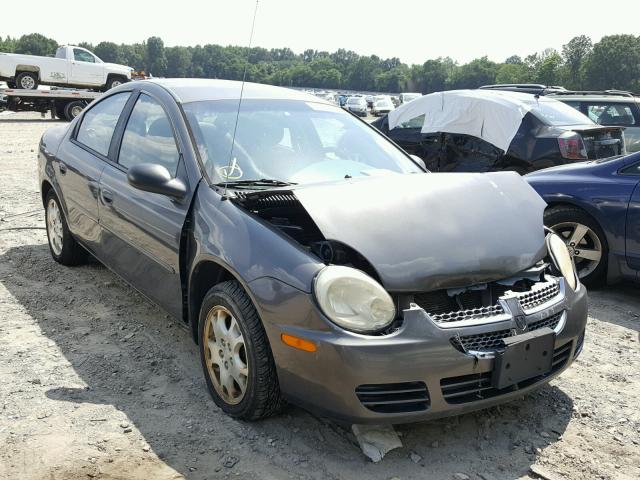 1B3ES56C23D247212 - 2003 DODGE NEON SXT GRAY photo 1