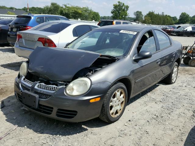 1B3ES56C23D247212 - 2003 DODGE NEON SXT GRAY photo 2