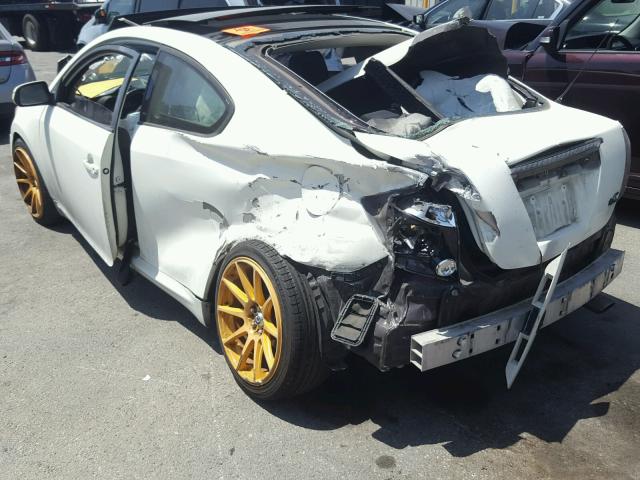 JTKDE167280223819 - 2008 TOYOTA SCION TC 白色 照片 3