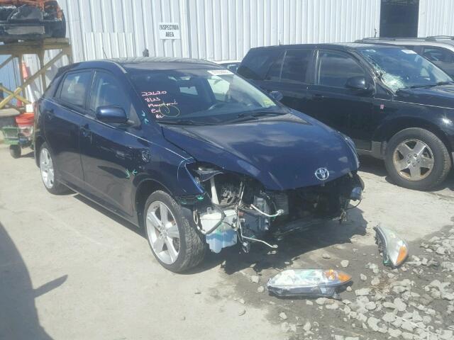 2T1KE40E39C014734 - 2009 TOYOTA COROLLA MA BLUE photo 1