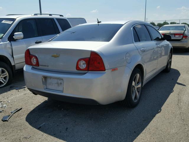 1G1ZC5E10BF268701 - 2011 CHEVROLET MALIBU 1LT ვერცხლისფერი ფოტო 4
