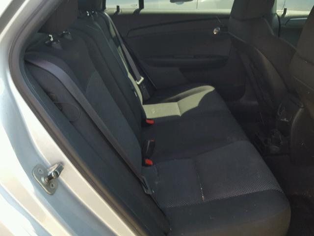 1G1ZC5E10BF268701 - 2011 CHEVROLET MALIBU 1LT ვერცხლისფერი ფოტო 6