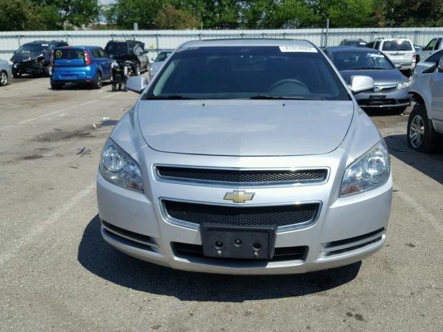 1G1ZC5E10BF268701 - 2011 CHEVROLET MALIBU 1LT ვერცხლისფერი ფოტო 9