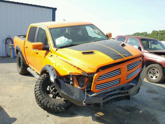 1C6RR7MT7FS702475 - 2015 RAM 1500 SPORT ORANGE photo 1