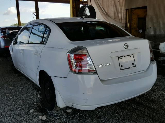 3N1AB61E48L641374 - 2008 NISSAN SENTRA 2.0 WHITE photo 3