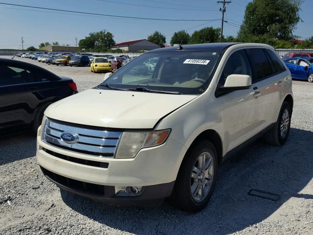 2FMDK49C07BB45494 - 2007 FORD EDGE SEL P CREAM photo 2