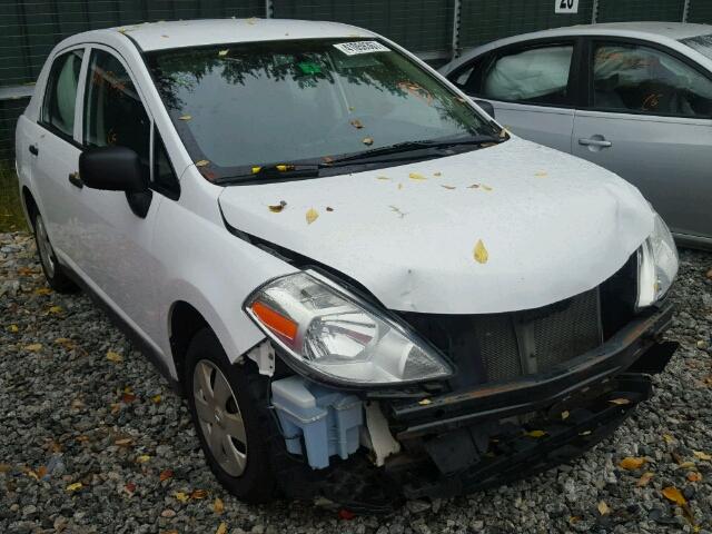 3N1CC11E49L466795 - 2009 NISSAN VERSA S WHITE photo 1