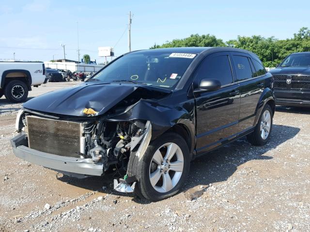 1B3CB4HA9AD546383 - 2010 DODGE CALIBER SX BLACK photo 2