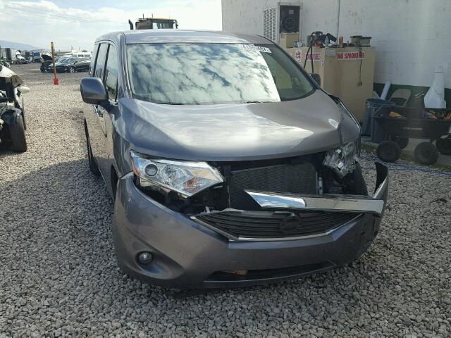 JN8AE2KP9F9121646 - 2015 NISSAN QUEST S GRAY photo 1