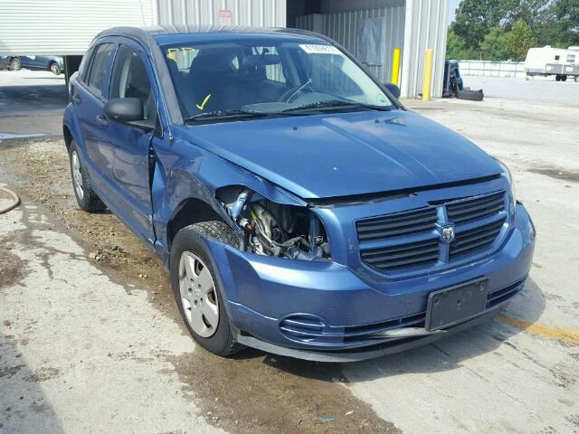 1B3HB28B07D280022 - 2007 DODGE CALIBER BLUE photo 1