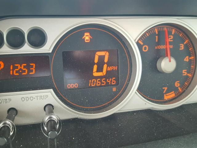 JTLKE50E491082975 - 2009 TOYOTA SCION XB Қара фото 8