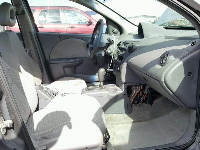 1G8AG52F95Z139779 - 2005 SATURN ION LEVEL SILVER photo 5