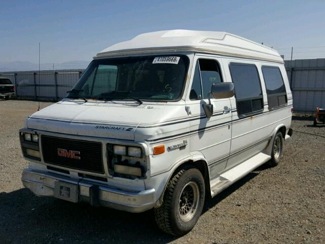 2GDEG25K9N4510506 - 1992 GMC RALLY WAGO WHITE photo 2