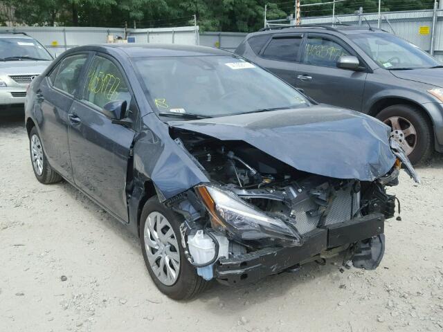 2T1BURHE2HC777038 - 2017 TOYOTA COROLLA L GRAY photo 1