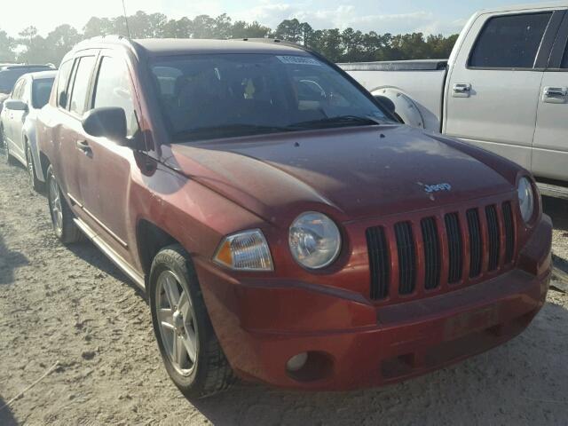 1J4FT47B39D189243 - 2009 JEEP COMPASS RED photo 1