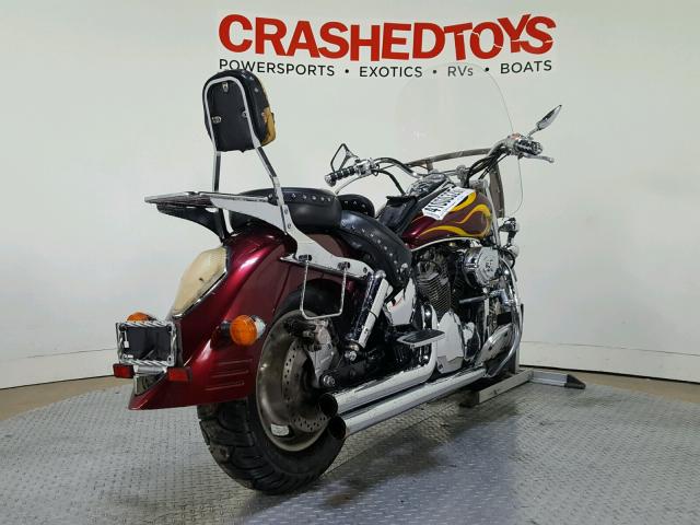 1HFSC523D5A206351 - 2005 HONDA VTX1300 R RED photo 8