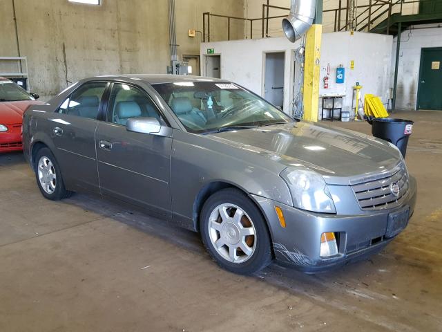 1G6DM577240111812 - 2004 CADILLAC CTS GRAY photo 1