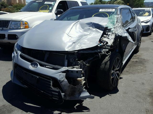 JTKJF5C77E3077116 - 2014 TOYOTA SCION TC GRAY photo 2