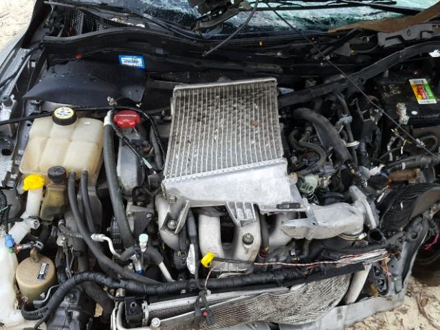 JM1BL1H3XA1170415 - 2010 MAZDA SPEED 3 GRAY photo 7