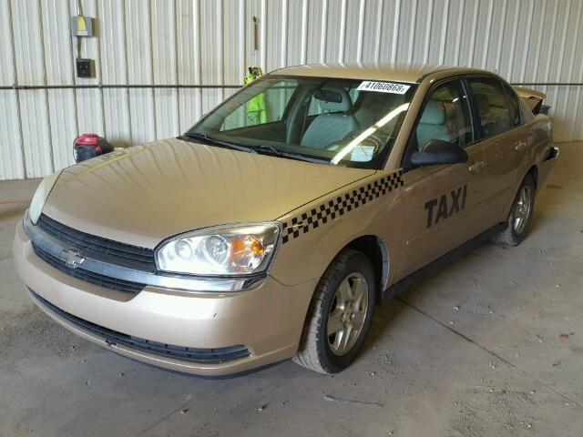 1G1ZT54825F227120 - 2005 CHEVROLET MALIBU LS 米色 照片 2