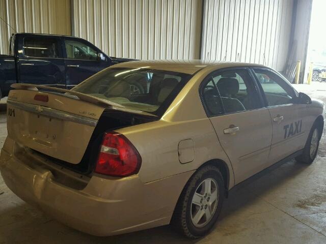 1G1ZT54825F227120 - 2005 CHEVROLET MALIBU LS 米色 照片 4