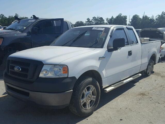 1FTPX12V68FC18820 - 2008 FORD F150 WHITE photo 2