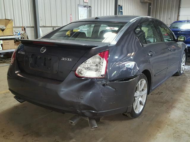 1N4BA41E28C829837 - 2008 NISSAN MAXIMA SE CHARCOAL photo 4