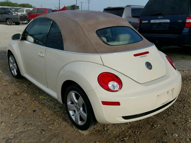 3VWSG31Y96M315781 - 2006 VOLKSWAGEN NEW BEETLE 米色 照片 3