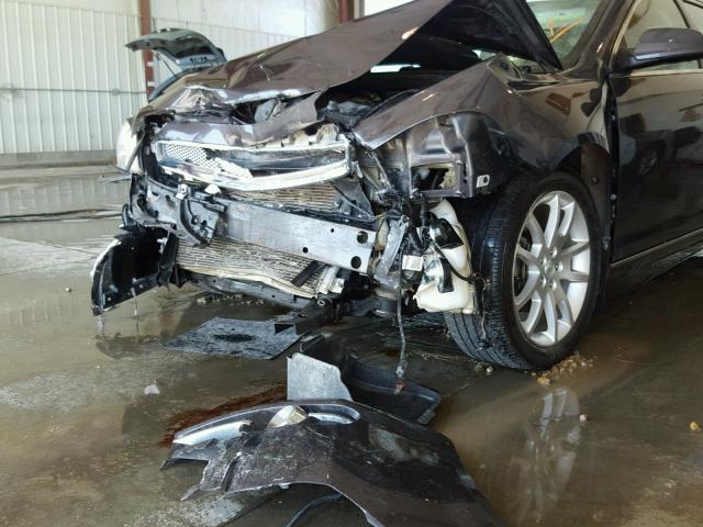 1G1ZG5E76CF276540 - 2012 CHEVROLET MALIBU LTZ 石墨色 照片 9