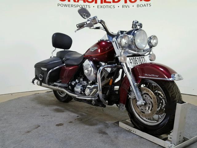 1HD1FRW122Y607804 - 2002 HARLEY-DAVIDSON FLHRCI BURGUNDY photo 2