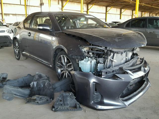 JTKJF5C71E3085843 - 2014 TOYOTA SCION TC 灰色 照片 1