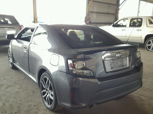 JTKJF5C71E3085843 - 2014 TOYOTA SCION TC 灰色 照片 3