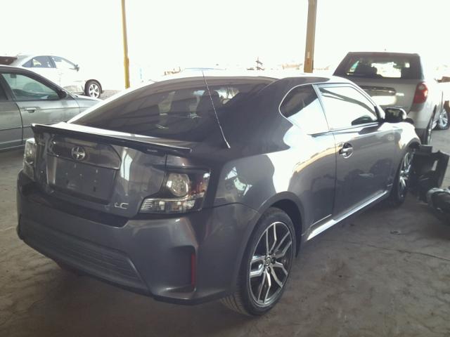 JTKJF5C71E3085843 - 2014 TOYOTA SCION TC 灰色 照片 4