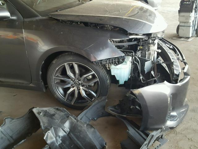 JTKJF5C71E3085843 - 2014 TOYOTA SCION TC 灰色 照片 9