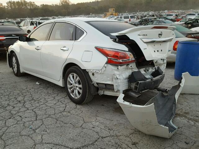 1N4AL3AP9EN228037 - 2014 NISSAN ALTIMA 2.5 WHITE photo 3