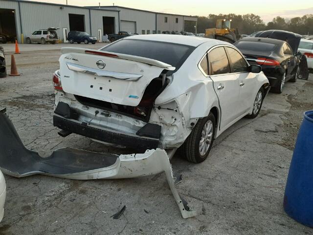 1N4AL3AP9EN228037 - 2014 NISSAN ALTIMA 2.5 WHITE photo 4