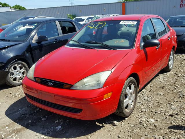1FAFP34313W214904 - 2003 FORD FOCUS SE C RED photo 2