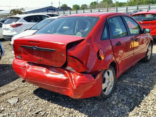 1FAFP34313W214904 - 2003 FORD FOCUS SE C RED photo 4