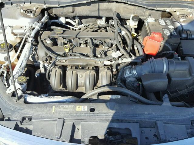 3FAHP0HA8CR414391 - 2012 FORD FUSION SE GRAY photo 7