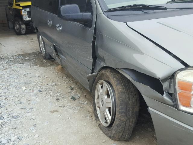 2MRDA20264BJ03601 - 2004 MERCURY MONTEREY GRAY photo 9