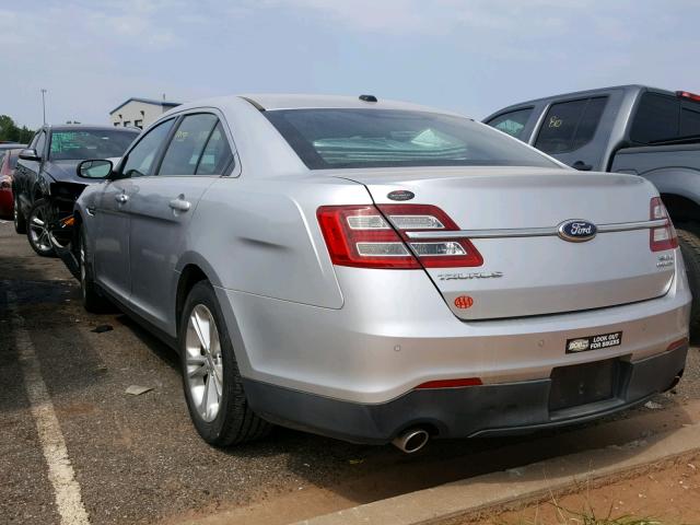 1FAHP2E80DG161931 - 2013 FORD TAURUS SEL SILVER photo 3