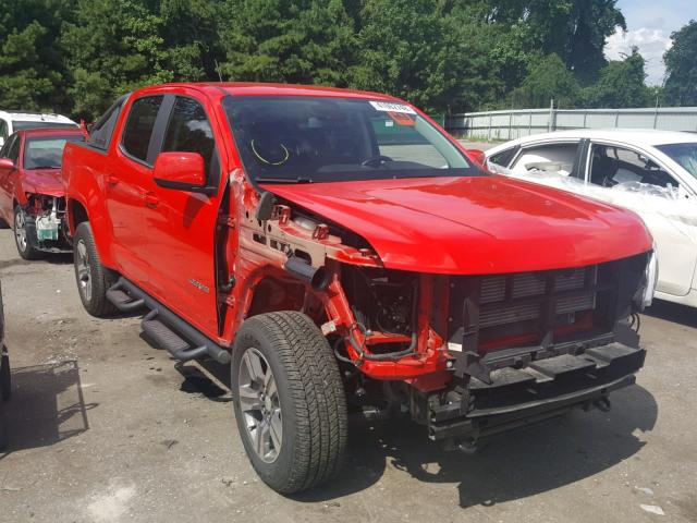 1GCPTCE14H1177018 - 2017 CHEVROLET COLORADO L RED photo 1